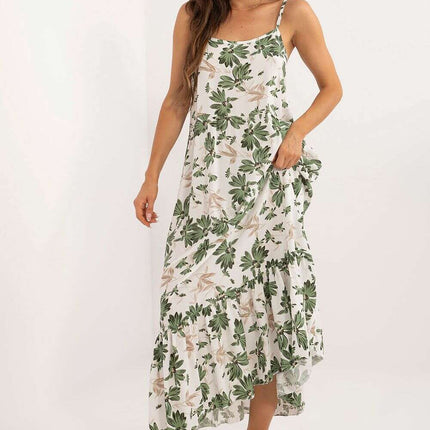 Daydress Model 198944 Flowy Viscose Summer Dress For Women - Très Elite
