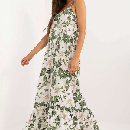 Daydress Model 198944 Flowy Viscose Summer Dress For Women - Très Elite