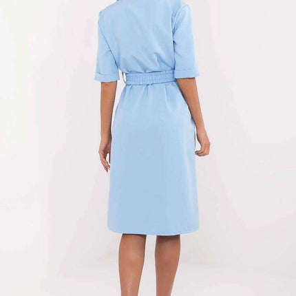 Daydress Model 211286 Pink Polyester Blend Chic Workwear - Très Elite