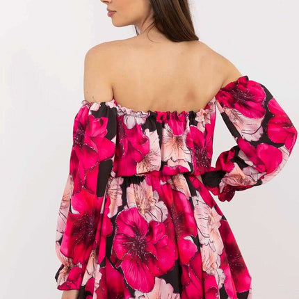 Daydress Model 212524 Flared Summer Dress Flattering Fit - Très Elite