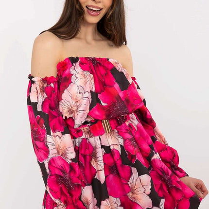 Daydress Model 212524 Flared Summer Dress Flattering Fit - Très Elite