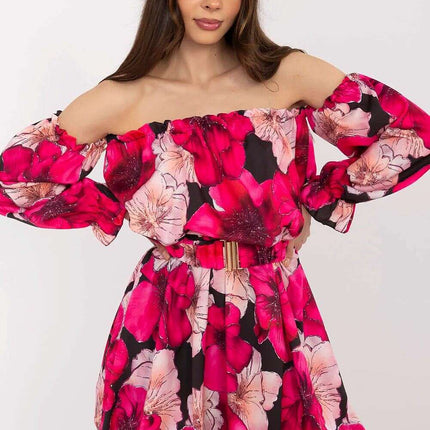 Daydress Model 212524 Flared Summer Dress Flattering Fit - Très Elite