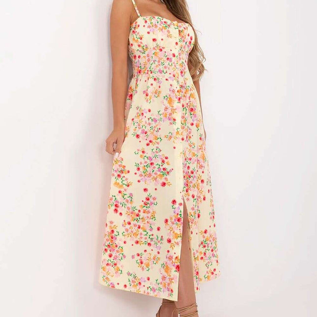 Daydress Model 213229 Midi Dress With Adjustable Straps