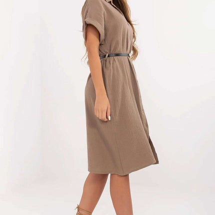 Daydress Model 213236 Classic Cotton Work Dress Daily Wear - Très Elite