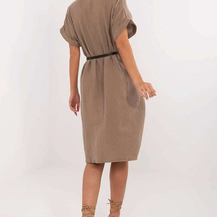 Daydress Model 213236 Classic Cotton Work Dress Daily Wear - Très Elite