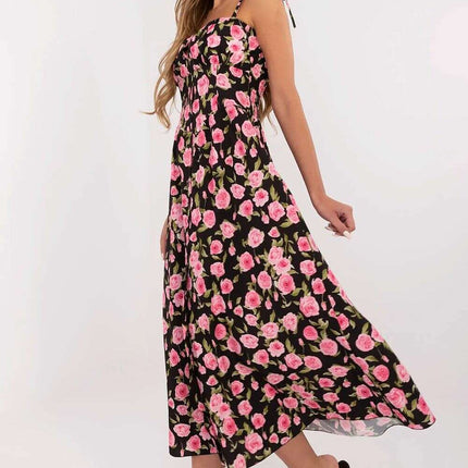 Daydress Model 213302 Rectangular Neckline Midi Dress - Très Elite