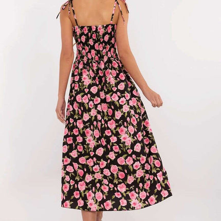 Daydress Model 213302 Rectangular Neckline Midi Dress - Très Elite