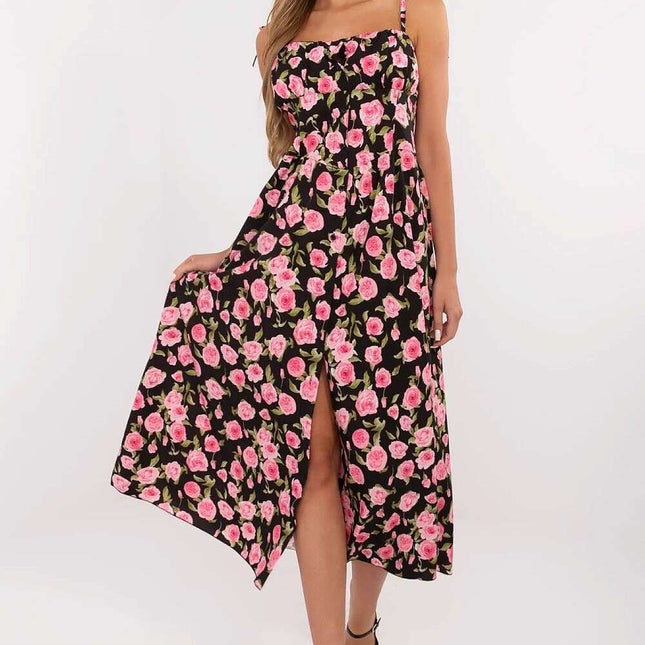 Daydress Model 213302 Rectangular Neckline Midi Dress