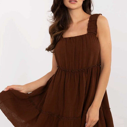 Daydress Model 213605 Muslin Cotton Summer Dress Airy - Très Elite
