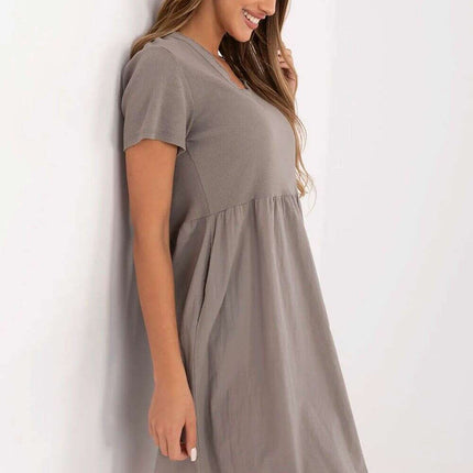Daydress Model 213798 Summer Flared Cotton Dress Chic - Très Elite