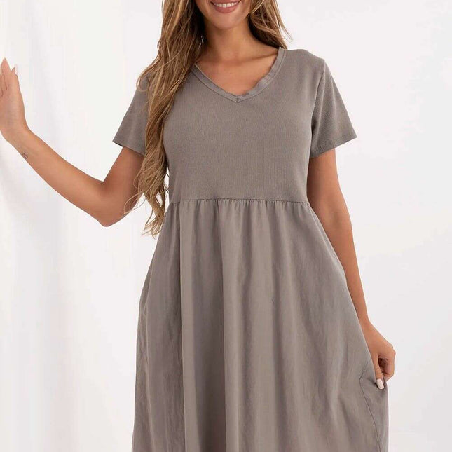 Daydress Model 213798 Summer Flared Cotton Dress Chic