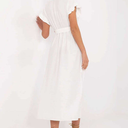 Daydress Model 213845 Flared Summer Light Dress Viscose - Très Elite