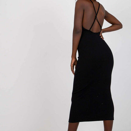 Daydress Model 214463 Midi Pencil Dress With Square Neck - Très Elite