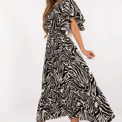 Daydress Model 214477 Beige Maxi Dress For Summer Everyday - Très Elite