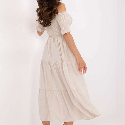 Daydress Model 215183 Lightweight Viscose Midi Dress - Très Elite