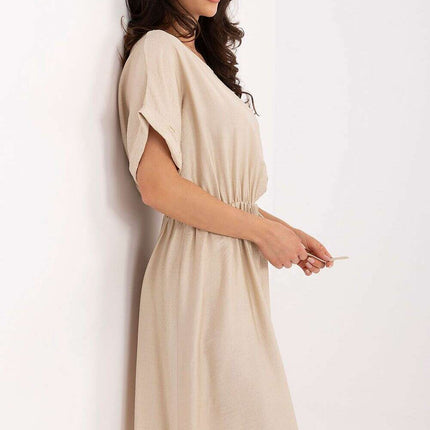 Daydress Model 215209 Summer Viscose Knee Length Dress - Très Elite