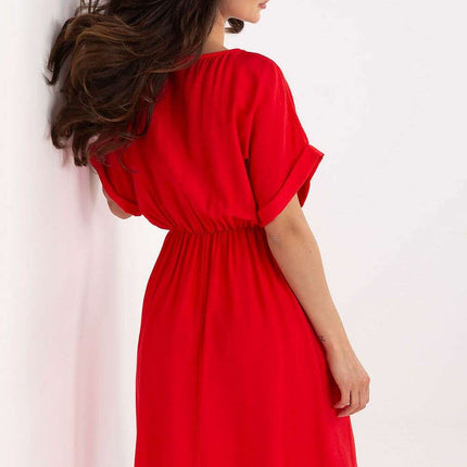 Daydress Model 215209 Summer Viscose Knee Length Dress - Très Elite