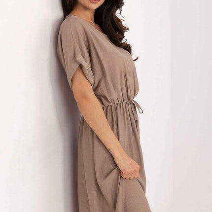 Daydress Model 215209 Summer Viscose Knee Length Dress - Très Elite