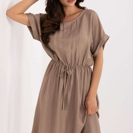 Daydress Model 215209 Summer Viscose Knee Length Dress - Très Elite