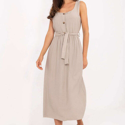 Daydress Model 215555 Flared Sleeveless Summer Dress - Très Elite