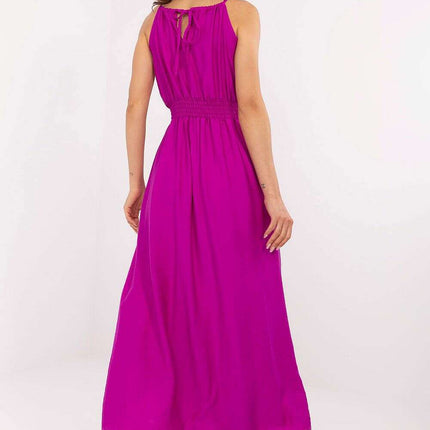 Daydress Wrap Maxi With Spaghetti Straps 215180 Violet - Très Elite