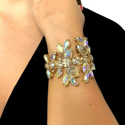 Dazzling AB Crystal Elegance Set: Illuminate Every Occasion with Style - Très Elite