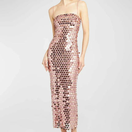 Dazzling Irregular Hem Beaded Summer Dress for Bold Women - Très Elite
