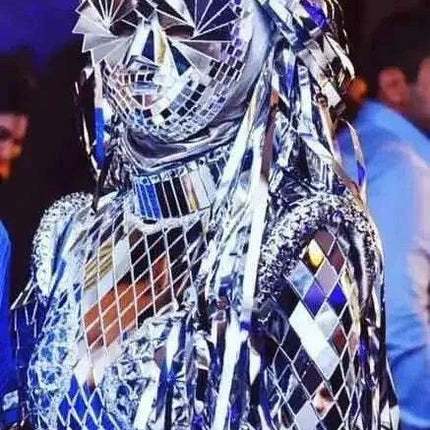Dazzling Mirror Outfit for Show-Stopping Events and Performances