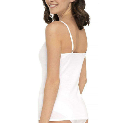 Delicate Lace-Trimmed Cotton Blouse - Très Elite