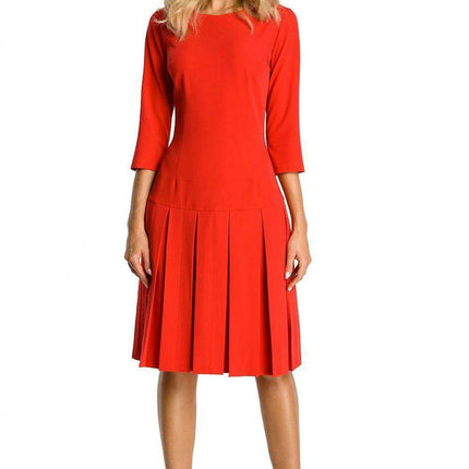 Delightful Ruffle A-Line Dress for Effortless Daytime Style - Très Elite