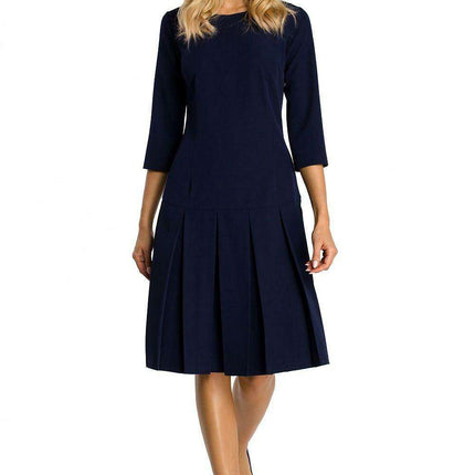 Delightful Ruffle A-Line Dress for Effortless Daytime Style - Très Elite