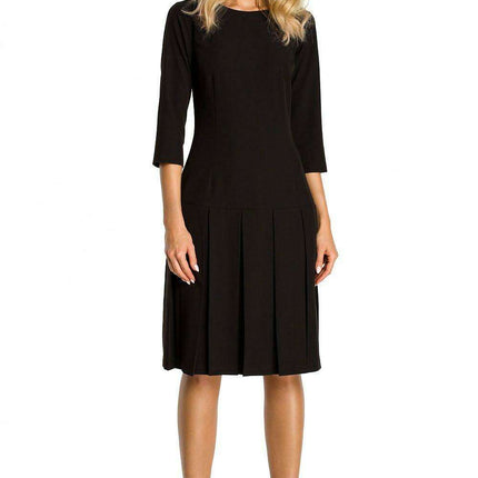 Delightful Ruffle A-Line Dress for Effortless Daytime Style - Très Elite