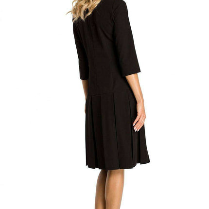 Delightful Ruffle A-Line Dress for Effortless Daytime Style - Très Elite