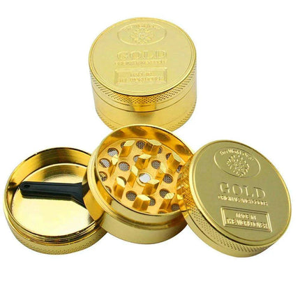 Deluxe Alloy Metal Herb and Spice Grinder for Ultimate Flavor Extraction - Très Elite