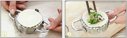 Deluxe Dumpling and Pastry Toolset - High-Quality Stainless Steel for Culinary Masterpieces - Très Elite