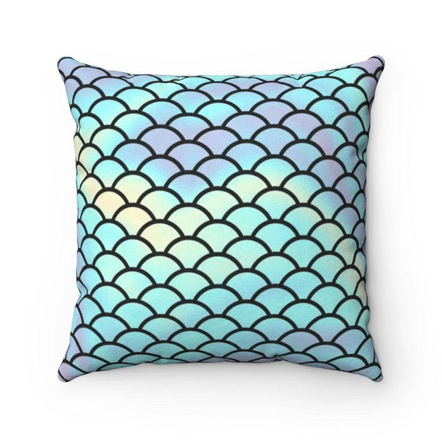 Deluxe Reversible Mermaid Scales Pillow Cover - Two-in-One Edition