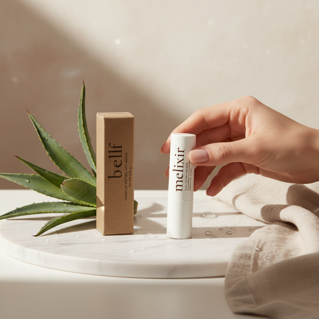 Dewy Rose Vegan Lip Butter with Rose Essence