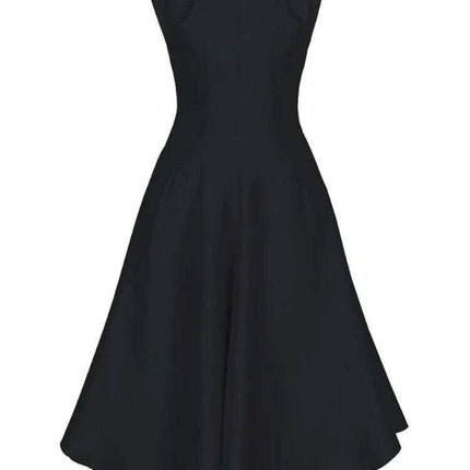 Diamond Bow Irregular High Waist Sleeveless Evening Dress for Women - Très Elite