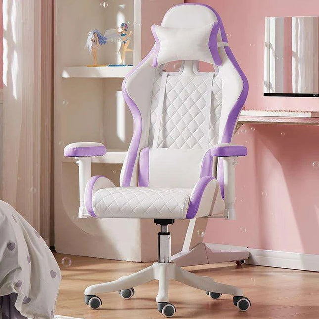 Diamond Leather Gaming Chair for Streamers and Gamers