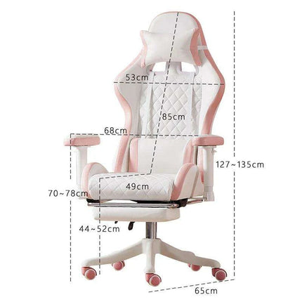 Diamond Leather Gaming Chair for Streamers and Gamers..
