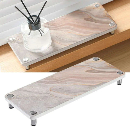 Diatomaceous Earth Quick-Dry Sink Organizer with Stainless Steel Supports - Très Elite