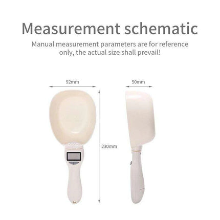 Digital Smart Pet Feeder with Precision Measuring Spoon - Très Elite
