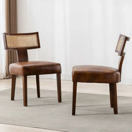 Dining Room Sets, 4 Set, Modern Dinings Chair with Wood Legs- Très Elite- Très Elite