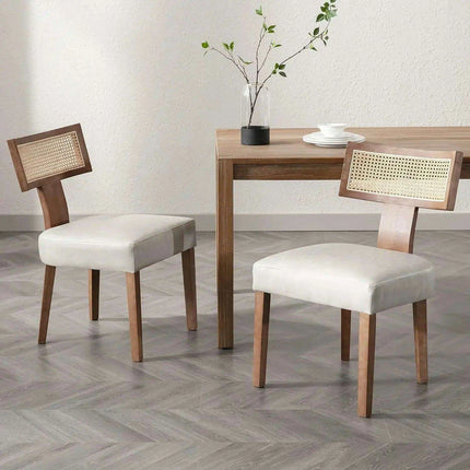 Dining Room Sets, 4 Set, Modern Dinings Chair with Wood Legs- Très Elite- Très Elite