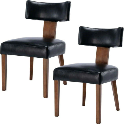 Dining Room Sets, 4 Set, Modern Dinings Chair with Wood Legs - Très Elite