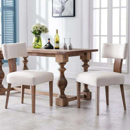 Dining Room Sets, 4 Set, Modern Dinings Chair with Wood Legs - Très Elite
