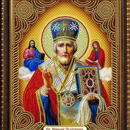 Divine Theotokos Vladimirskaya Diamond Painting Experience Kit..