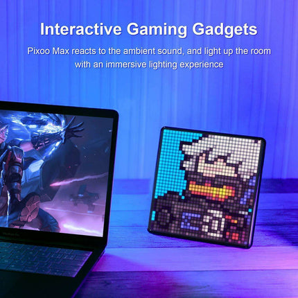 Divoom Pixoo-Max: Versatile Pixel Art LED Display for Creative Expression and Everyday Convenience- Très Elite- Très Elite