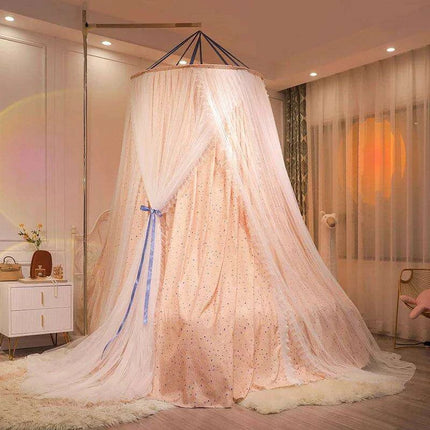 Double Layer Lace Bed Canopy - Transform Your Bedroom into a Dreamy Oasis - Très Elite