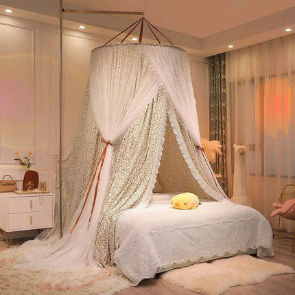 Double Layer Lace Bed Canopy - Transform Your Bedroom into a Dreamy Oasis - Très Elite